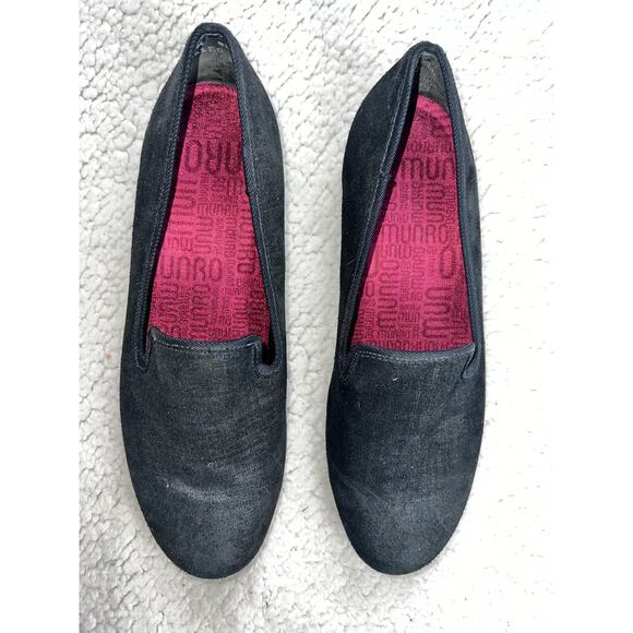 Munro Addie wedge loafers - size 7 - K15 - Picture 2 of 7